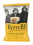 Tyrrells Cheddar Cheese & Chive Crisps 40g (Pack of 24 )