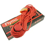Flymo FLY102 15 m Replacement Cable to Suit Some Flymo Electric Lawnmowers - Orange