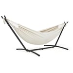 Hamac sur Pied,avec Support,double extérieur, Avec Sac de Transport Portable, pour Balcons, terrasses ,Beige - Mondeer