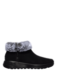 Skechers Wide Fit On The GO Joy Savvy Suede Ankle Boots, Black