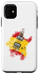 iPhone 11 Electric Guitar Spanish Flag Spain Guitarist Musician Case