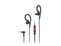 Vivanco Sport Outdoor, Headset, Öronkrok, Idrott, Svart, Orange, Binaural, Multiknapp, Volume +, Volume -