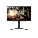 LG 27GS75Q-B 27 inch Quad HD IPS 180Hz 1ms Flat Gaming Monitor