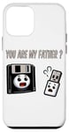 Coque pour iPhone 12 mini Disquette vers clé USB 90s 00s Ordinateur Drôle Geek Joke