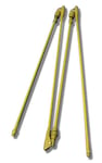 Khyam Igloo Tent Replacement Yellow Fibreglass Quick-Erect Porch Pole Pack