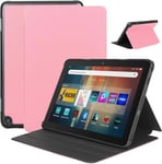 Étui De Protection Pour Tablette De 8"" Avec Fonction Veille/Réveil Automatique, Ne Convient Pas Pour Tablette Tcl Nokia Ipad Samsung, Avant Pliable En Cuir Et Arrière En Tpu Souple Pour