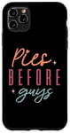 iPhone 11 Pro Max Retro Pies Before Guys - Retro Thanksgiving Matching Outfit Case