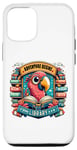 Coque pour iPhone 15 Adventure Begins at Your Library Summer Perroquet Reading Books