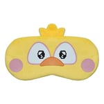 Mezeic Sleep Eye Mask, Cartoon Chick Eye Mask Soft Plush Eye Mask for Sleeping Travel Blockout Sleeping Masks Eye Cover Novelty Cute Animal Eyeshade for Kids Girls Children Adult (Chick)