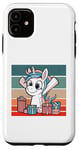 Coque pour iPhone 11 Créature mythique joie célébration fantaisie magie ludique