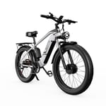 DUOTTS-F26 Elcykel 750W*2 Dual Motor ebike 48V 20AH Stort batteri 26*4.0 däck Mountain ebike 26" Aluminiumsram ebike