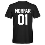 Morfar 01 - T-SHIRT - HERR Svart - XL