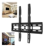 Hangable wall bracket Universal 50KG TV Wall Mount Bracket Fixed Flat Panel TV Frame Stand Holder for 26-65 Inch Flat Panel Plasma LCD LED Monitor Quick and easy installation
