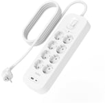 Belkin Connect Surge Protector 8-uttak med USB-C og USB-A