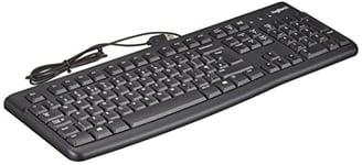 Logitech K120 clavier USB QWERTY Anglais britannique Noir