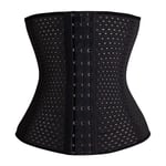 ZXF Corset bustier sexy pour femme - Collants en acier en forme d'os - Ceinture galbante pour fête - Couleur : noir - Taille : XXXXXL