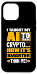 Coque pour iPhone 14 Pro Max Cryptocurrency AI & Crypto Enthusiast Blockchain Revolution
