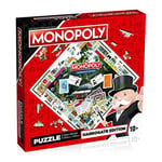 Winning Moves Harrogate Monopoly 1000 Piece Jigsaw Puzzle Game, inspired by the Harrogate Monopoly board game, gift and toy for ages 10 plus