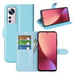 Xiaomi 12 Lite      Pu Wallet Case    [Lightblue]