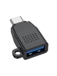 USB 3.0 to USB-C OTG Adapter (Black)