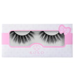 KoKo Lashes Eye Opening Eyelashes Black Reusable Gigi Style Falsies - 1 Pair