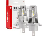 Amio Led Bilpærer X1 Series H4/H19 6500K Canbus Amio-02965