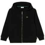 Sweat-shirt enfant Lacoste  SWEATSHIRT ZIPPÉ À CAPUCHE ENFANT  AVEC POCHE KANGOUR