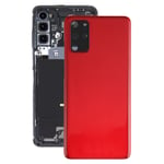 Vitre Arrière de Remplacement Rouge Samsung Galaxy S20 Plus (G985F,G986B)