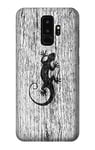 Gecko Wood Graphic Printed Case Cover For Samsung Galaxy S9 Plus