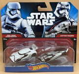 Hot Wheels First Order Stormtrooper Captain Phasma Star Wars 2-Pack Car New Box