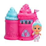 CRY BABIES MAGIC TEARS Icy World Château en Verre d'Elodie | Playset de la Princesse Elodie avec 9 Accessoires - Jouet pour garçons et filles +3 Ans