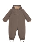 MINI A TURE Matwisti Fleece Lined Snowsuit. Grs Brun