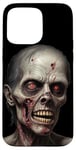 Coque pour iPhone 15 Pro Max Zombie horreur costume Halloween sanglant effrayant