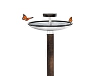 Fiap 2402-3 Premiumdesign Birdstation Fuglebad Teakholz, Rustfrit Stål