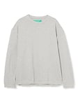 United Colors of Benetton Men's Jersey G/C M/L 39DJU102Q Long Sleeve Crewneck Sweatshirt, Grey Melange 501, XS