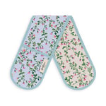 Cath Kidston Twin Flowers Double Oven Glove