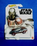 DISNEY STAR WARS THE MANDALORIAN COLLECTOR HOT WHEELS CHARACTER CARS BLACK 2021