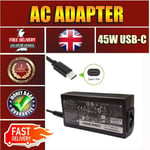 Replacement DELTA 45W USB Type-C For Sony XZ Laptop Power AC Adapter Charger