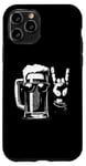 Coque pour iPhone 11 Pro Mug à bière Rock 'n Roll - Vintage Beer Lover