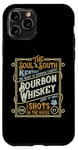 Coque pour iPhone 11 Pro Heart of the South Bourbon Whisky Design vintage