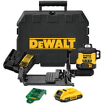 DeWalt Compact 3x360 18V Multi-Line Green Laser 1 x 2.0Ah