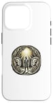 Coque pour iPhone 16 Pro Daniel in the Lion's Den: Faith Defeats Fear Inspirational