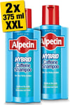 Alpecin Hybrid Shampoo Natural Hair Growth XXL Sensitive and Dry Scalp 2x 375 ml