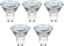 Lepro GU10 LED Bulbs Cool White 5000K, 50W Halogen Spotlight Equivalent, 4W...