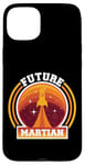 iPhone 15 Plus Mars Planet Future Martian Retro Vintage Oldschool Case