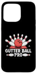 Coque pour iPhone 15 Pro Max Gutter Ball Pro Bowling Tenpin