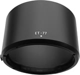 Pare-soleil RF 85 mm pour ET-77 Canon RF 85 mm F2 Macro STM Ne convient pas pour RF85 mm F1.2 L USM Objectif sur appareil photo EOS R6 R6 Mark II R5 RP R(pour accessoires),pare-soleil(Q1358)