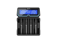 Xtar X4 Li-Ion 18650 Sylindrisk Batterilader