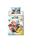 PAW PATROL Splodge Toddler Junior Cotbed Duvet Cover Bedding Set