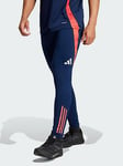 adidas Manchester United Tiro 24 Training Pants, Blue, Size M, Men